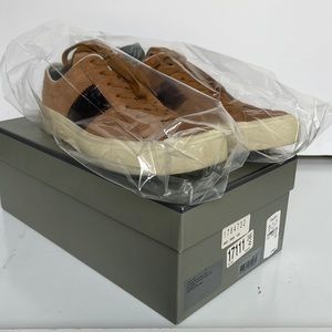 Tom Ford Mens Two Tone Brown Suede sneaker size 12
